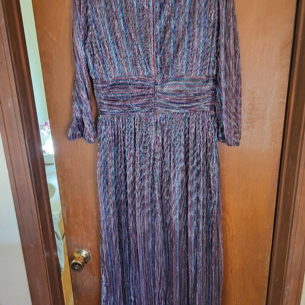 Metallic Midi dress
